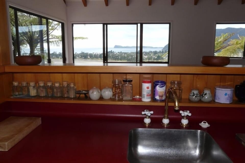 View from kitchen