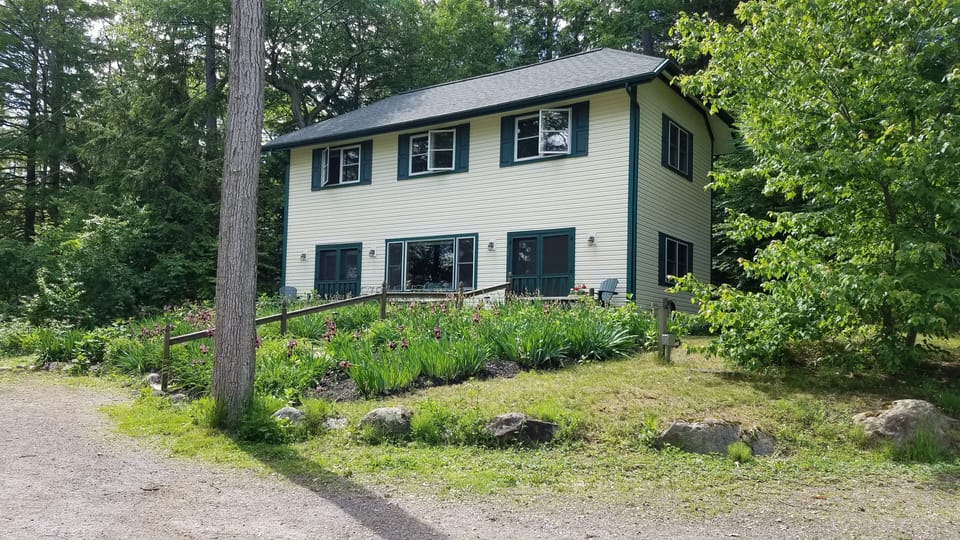The Tuttle House from the driveway