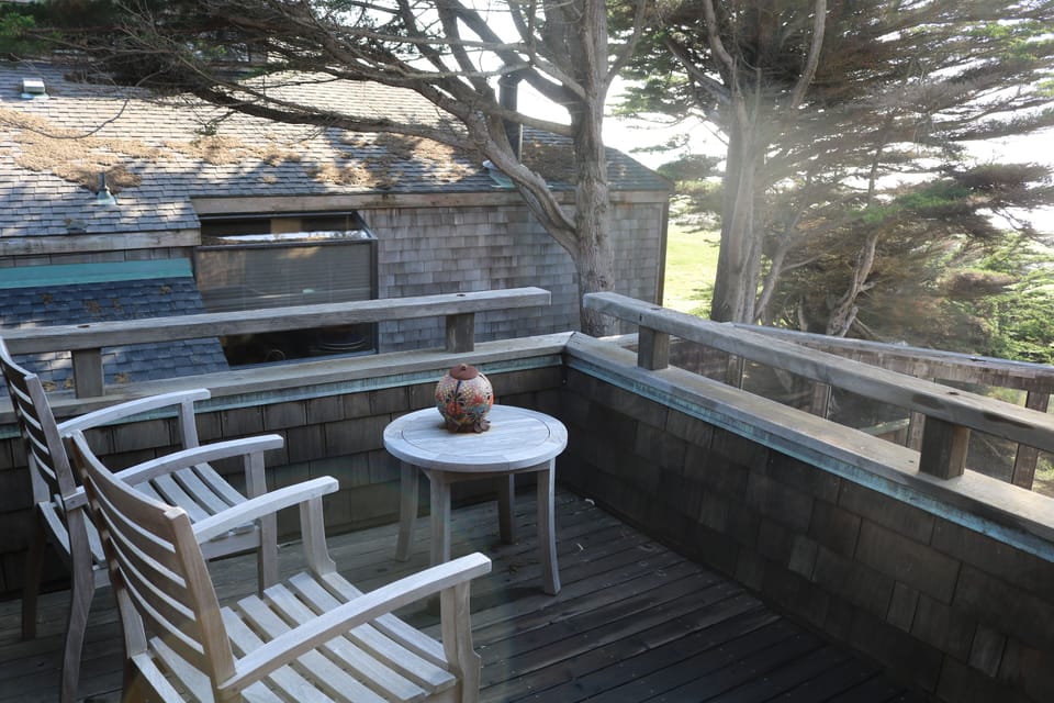 Master Suite Balcony - Enjoy a glass of wine while watching the  Sunset