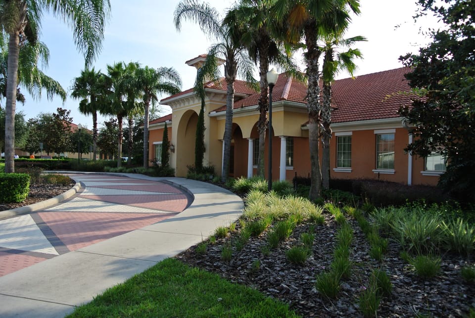 Clubhouse entrance
