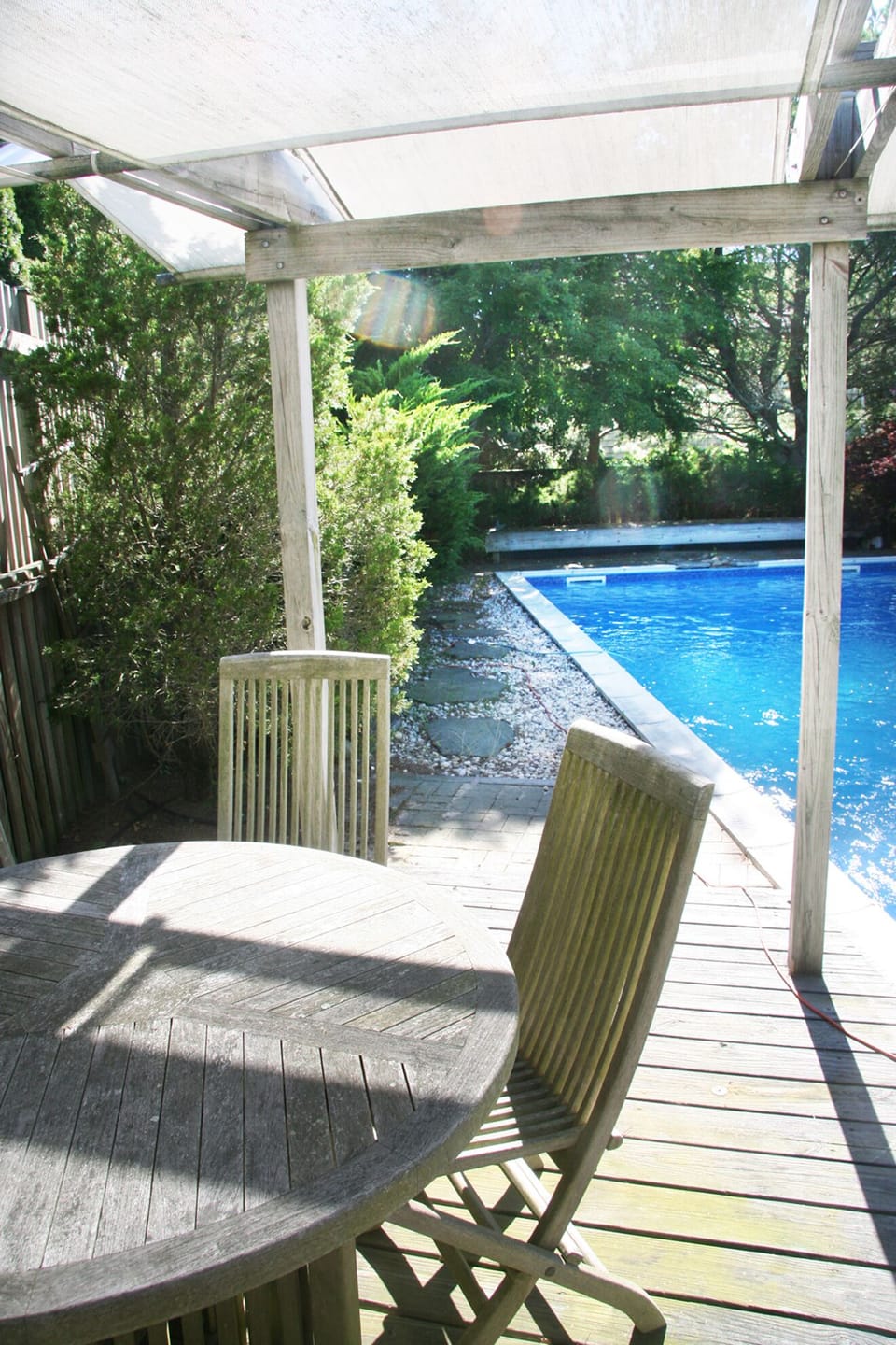 Covered Private dining by the Pool