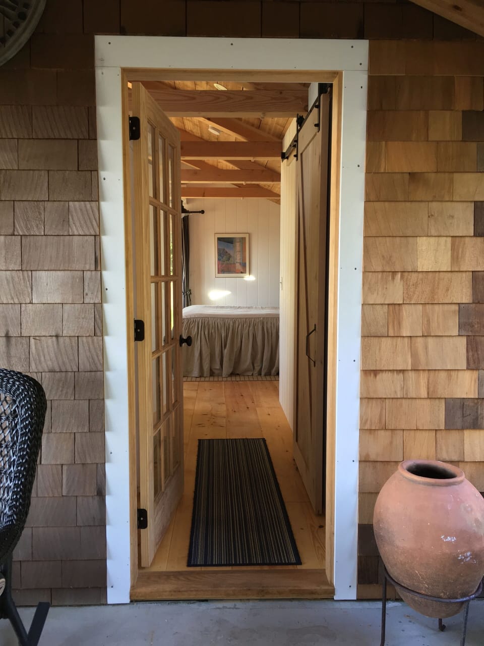 Entrance to new master suite