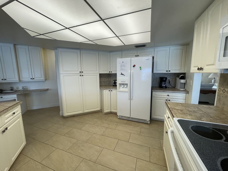 Kitchen with water views!