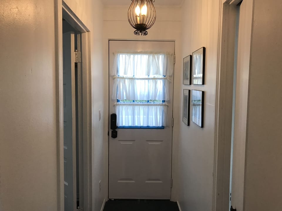 Front Hallway between Duck and Owl Bedrooms.