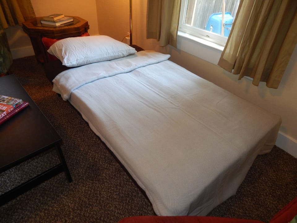 Couch converts to bed