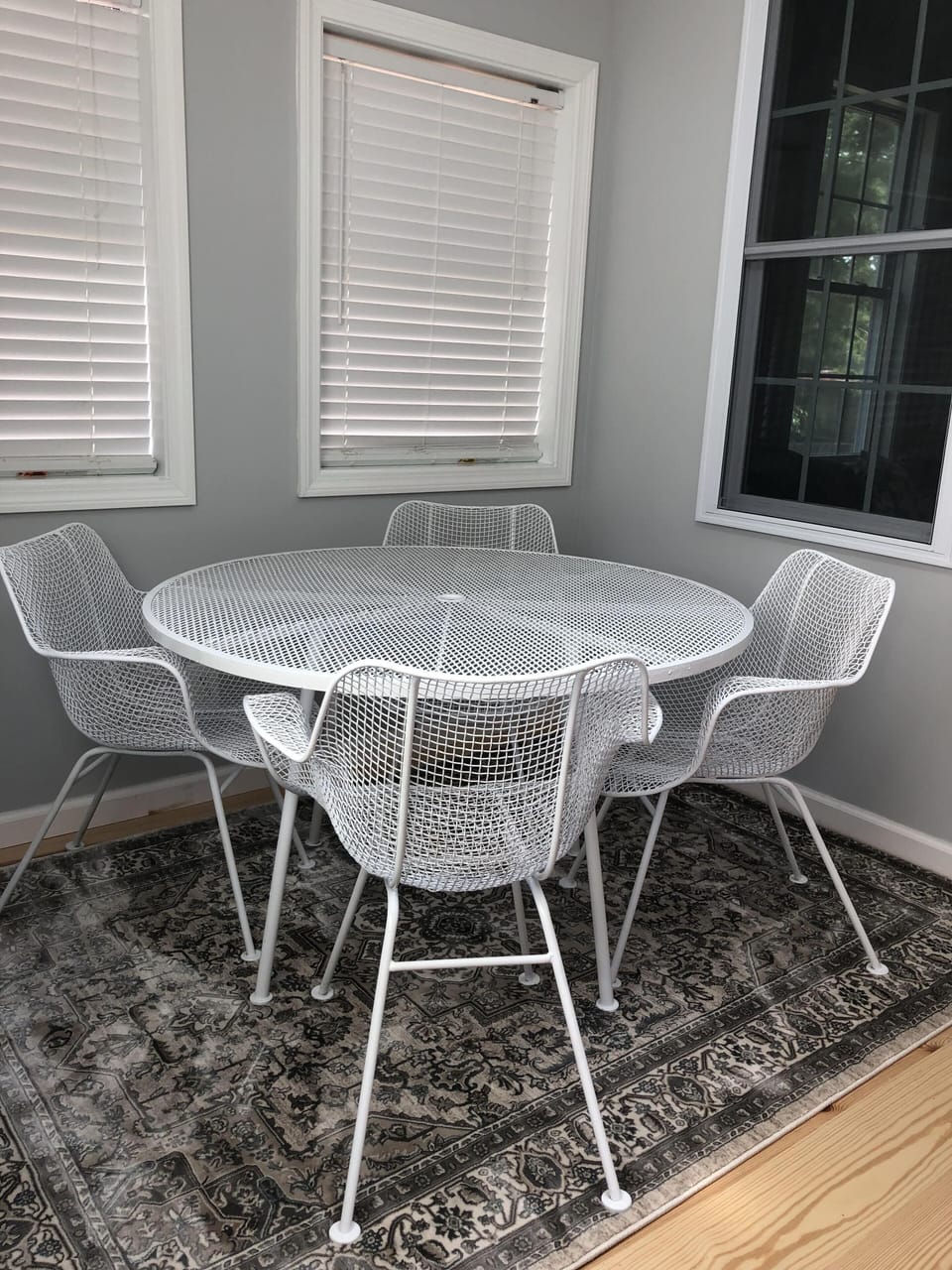 Porch dinette area