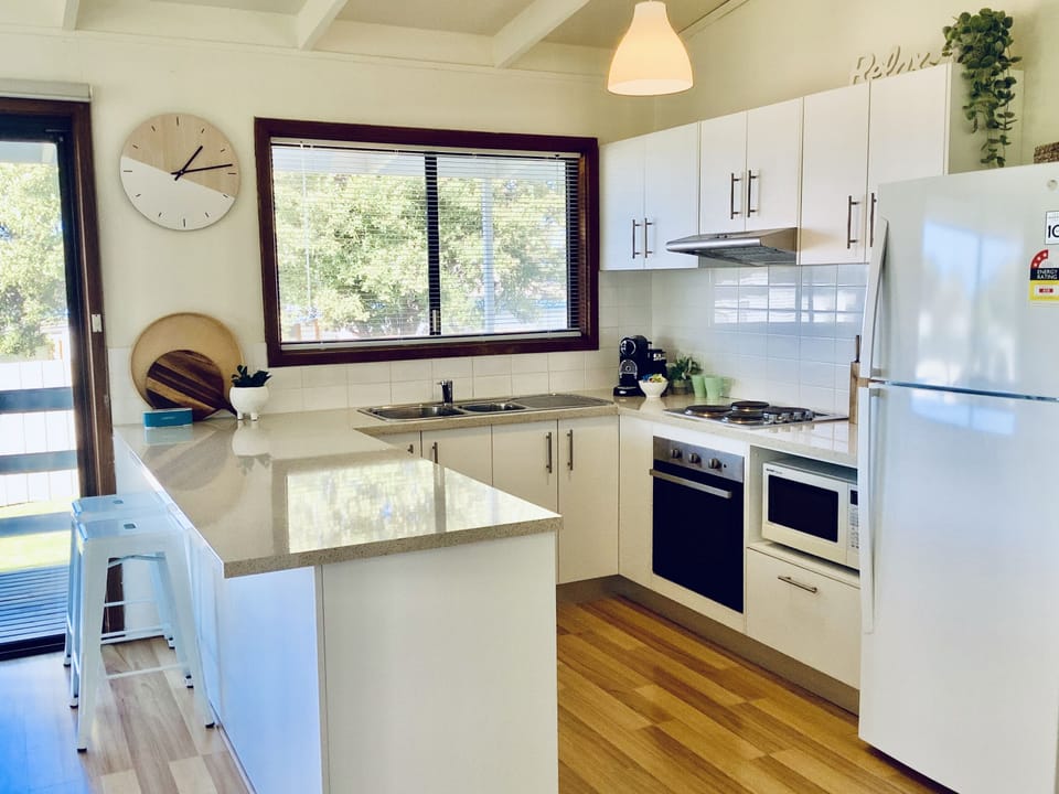 Fully equipped modern kitchen