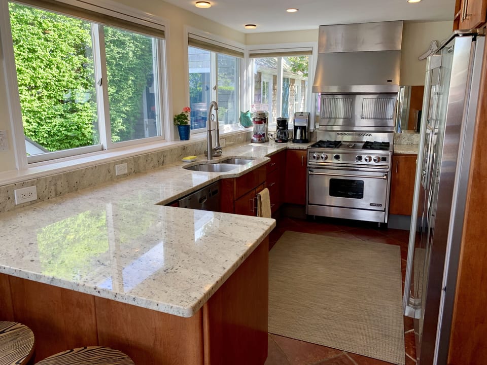 Kitchen with wonderful light