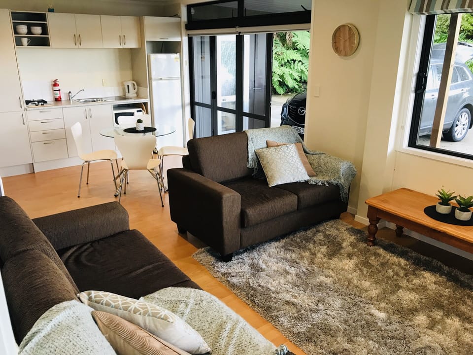 Downstairs Living and Dining Space 