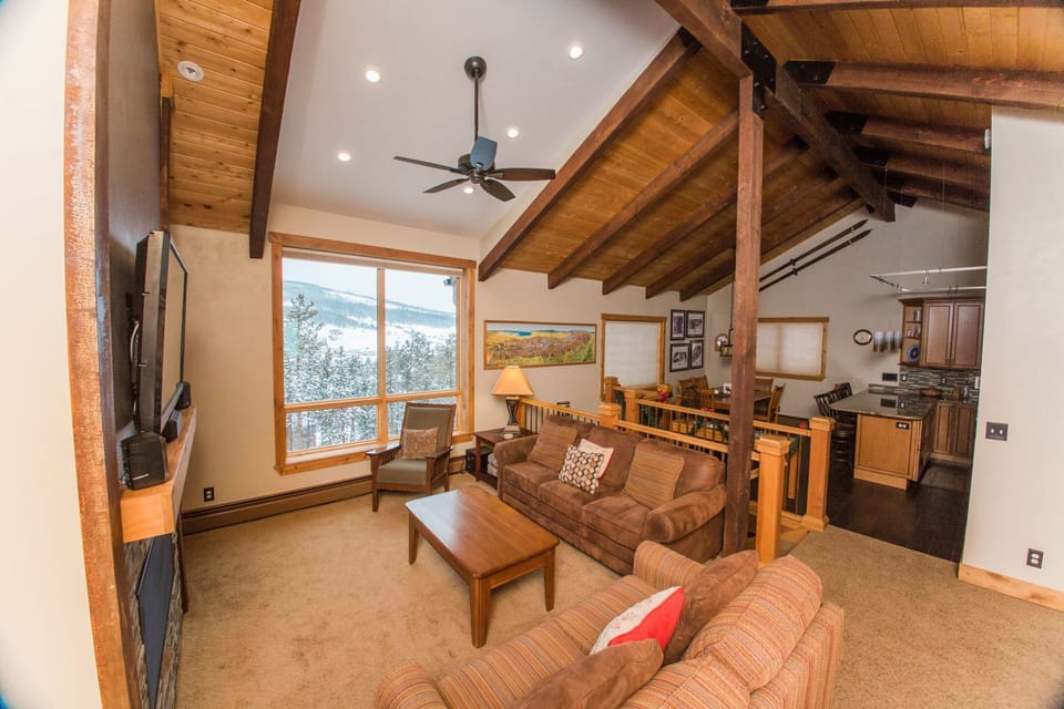 Family Room and Kitchen