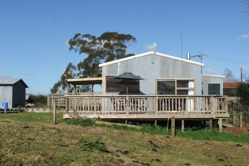 North facing deck