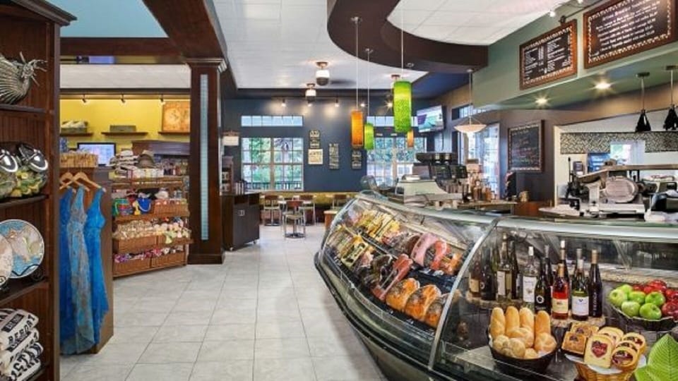 The Marketplace-offering breakfast items, full deli, and on-site groceries.