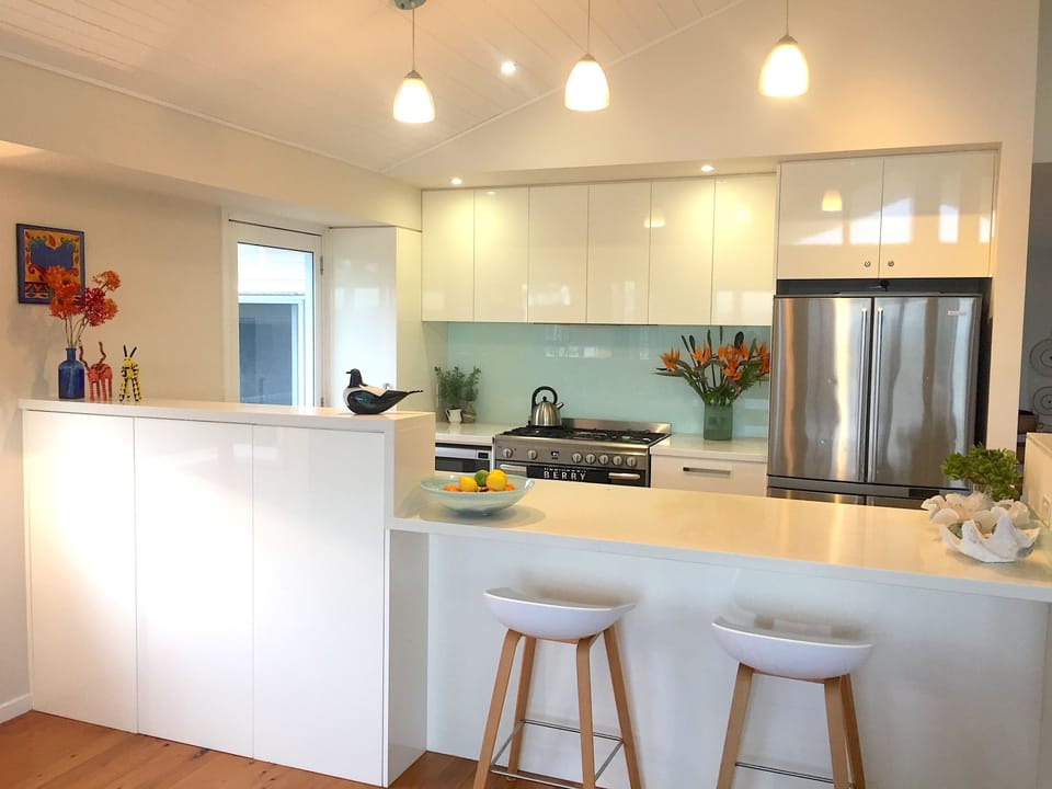 modern fully equipped kitchen