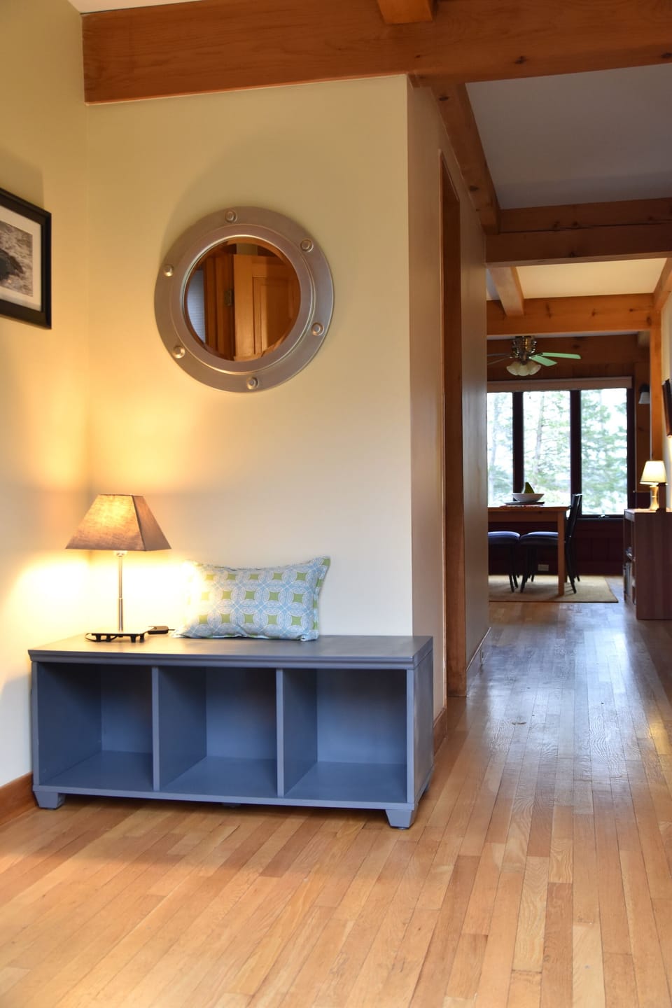 Foyer area. Mudroom (not shown) on left perfect for hiking boots, et al.