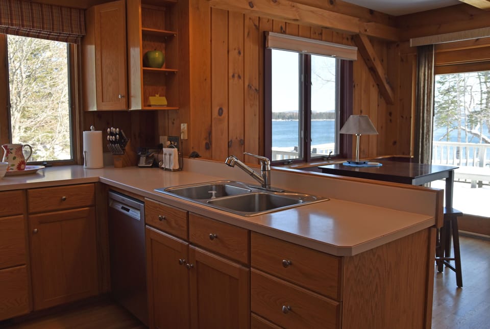 Kitchen view of Western Bay.