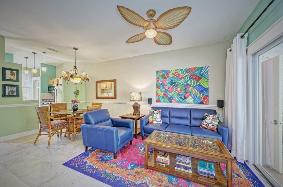 tropical bo-ho decor