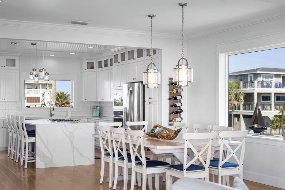 Ease of entertaining in this open floor plan.
