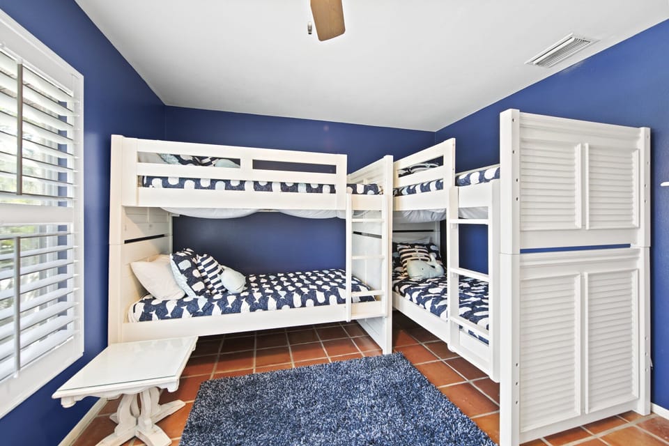 2 Bunk Beds with Twin over Twin Mattresses - Fun for Kids!