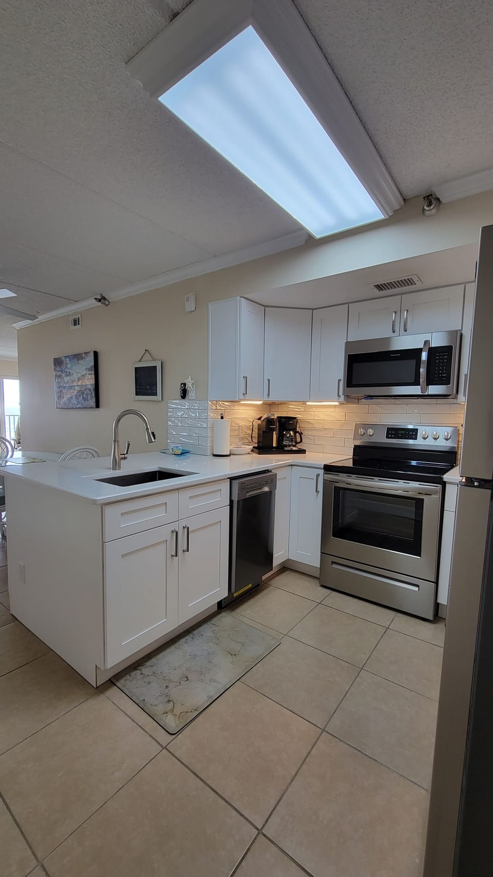 April2022 new kitchen has a dishwasher