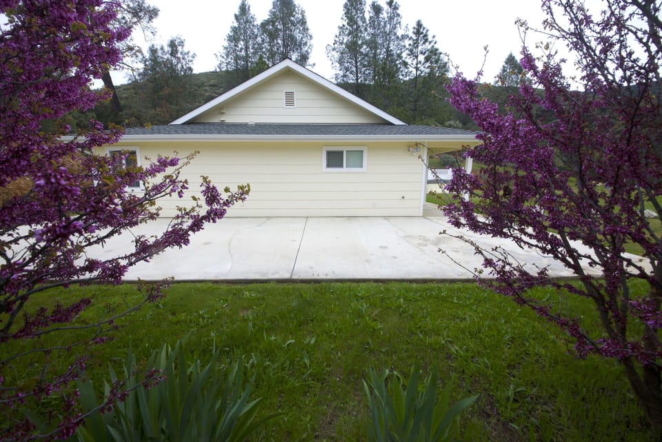 Great parking along side of the Cottage
