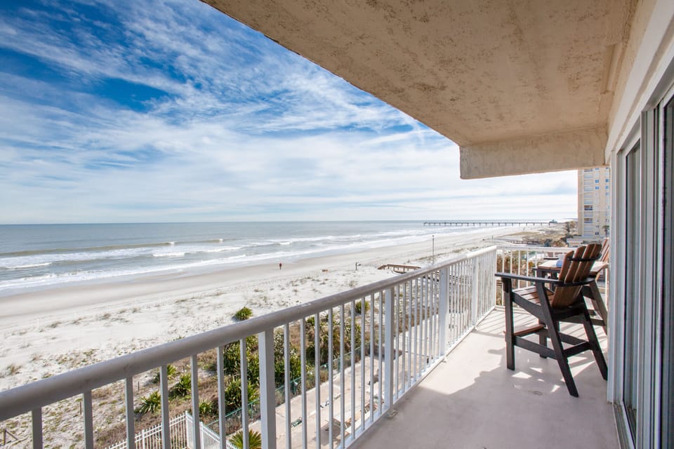 South view from the wrap-around balcony.