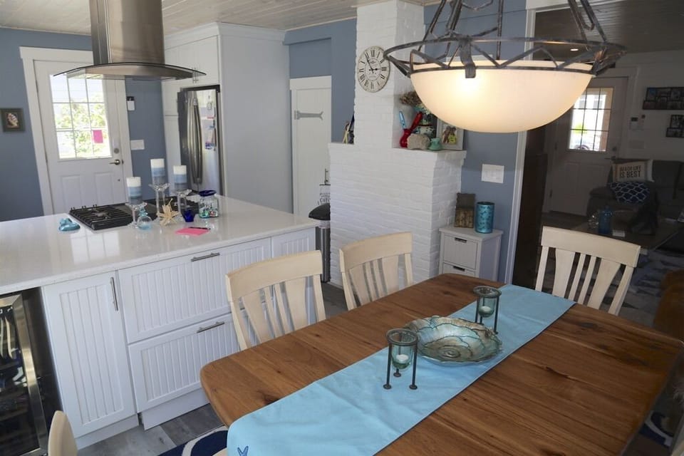 Dining room toward kitchen