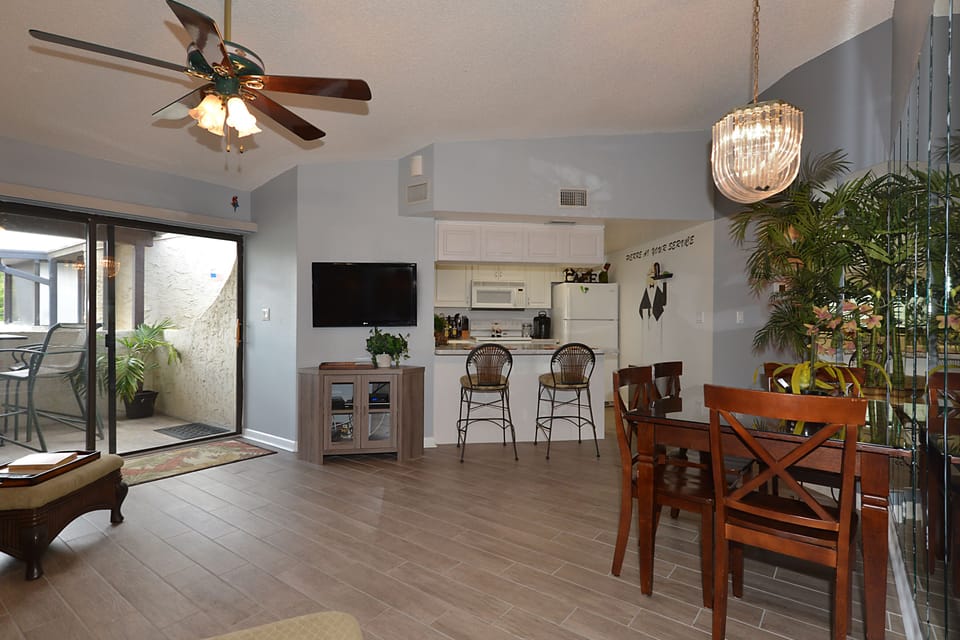 Kitchen from Living Room