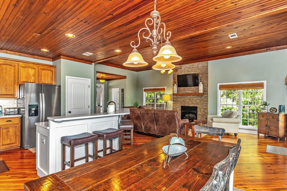 Open floor plan