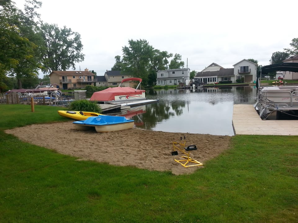 BRAND NEW SANDY BEACH... GREAT SWIM AREA!!!