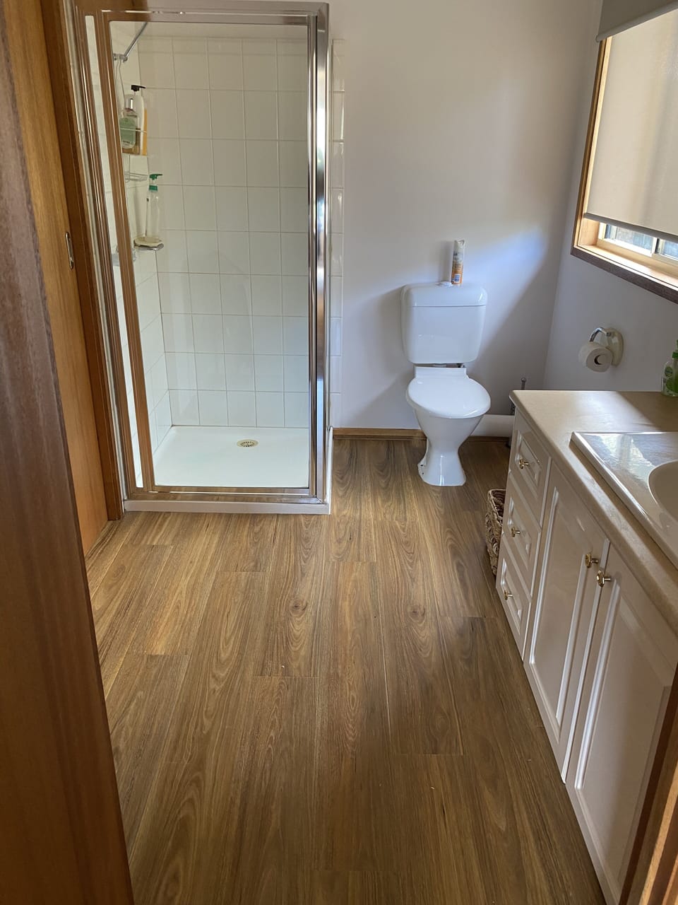 Upstairs bathroom direct access from bedroom 1