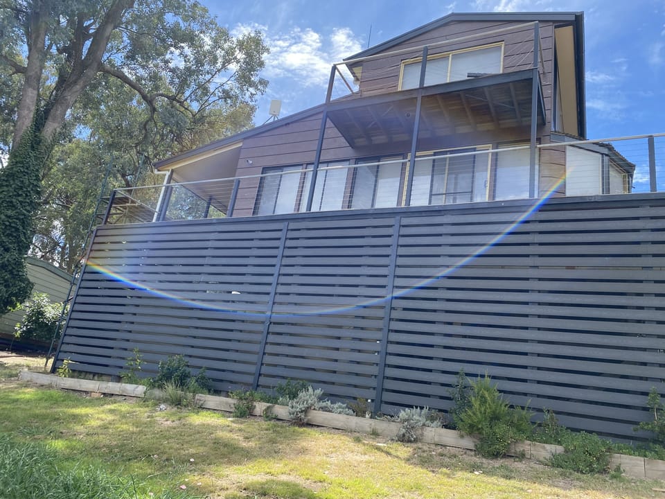 Rear of home facing lake