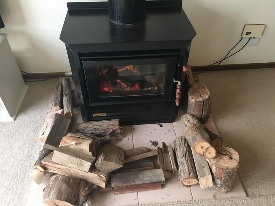 wood fire