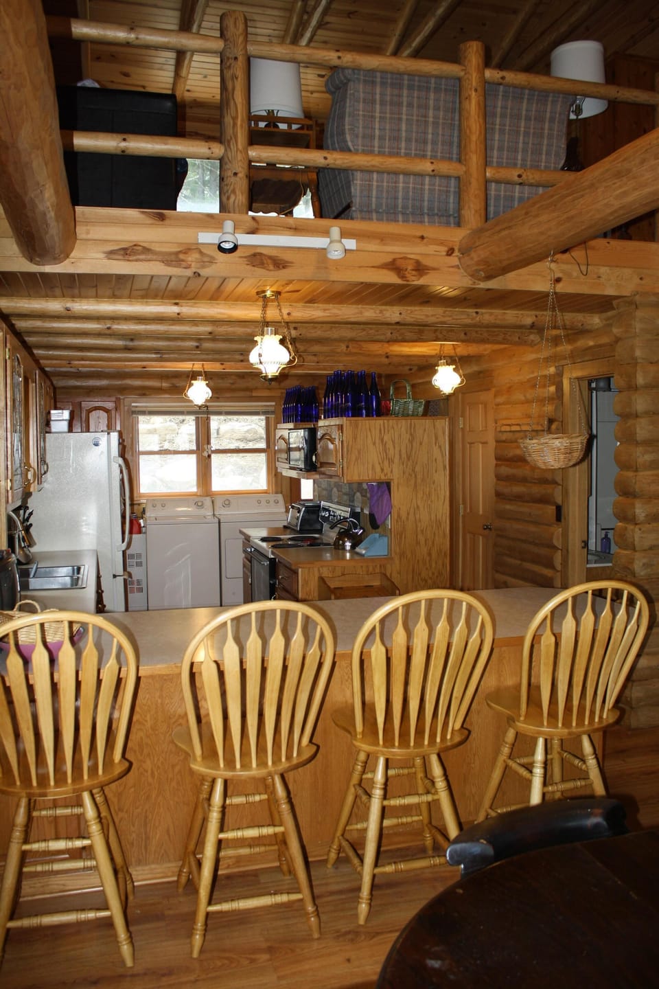 kitchen and loft
