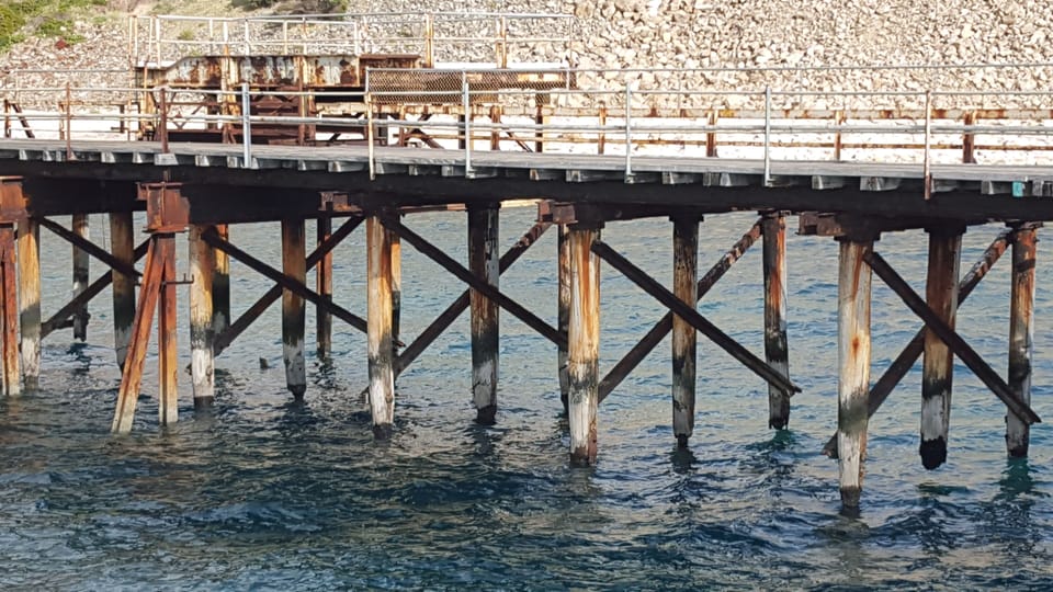 Visit the old Rapid Bay jetty, go for a snorkel to see  find the leafy seadragon