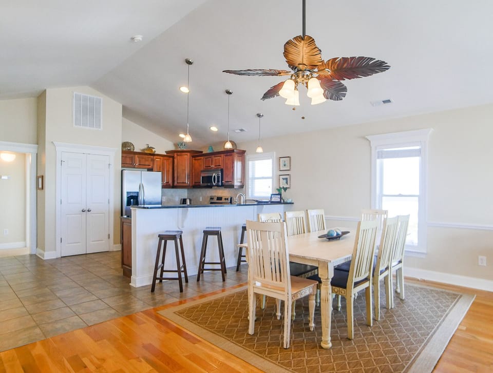 Kitchen and Dining Area