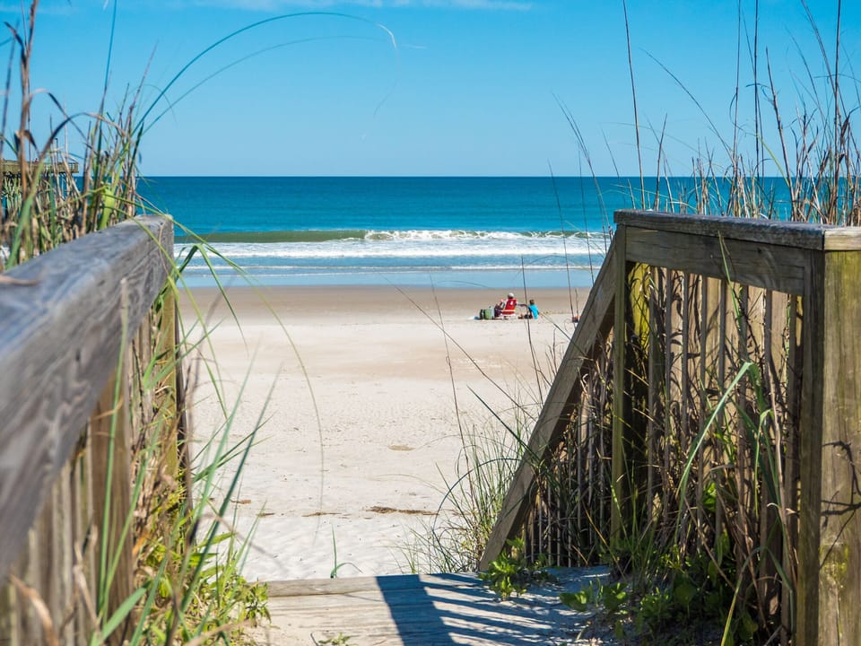 The Beach at Hook Line and Sinker