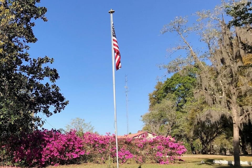 Spring Color. Azalea and Dogwood from late February through March.