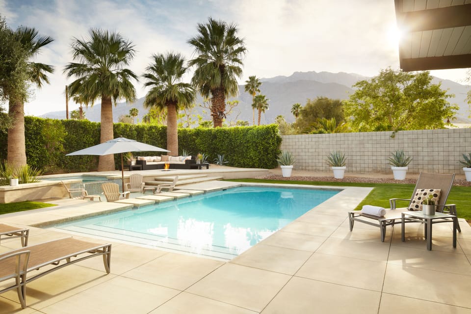 Privacy and beautiful San Jacinto mountain views