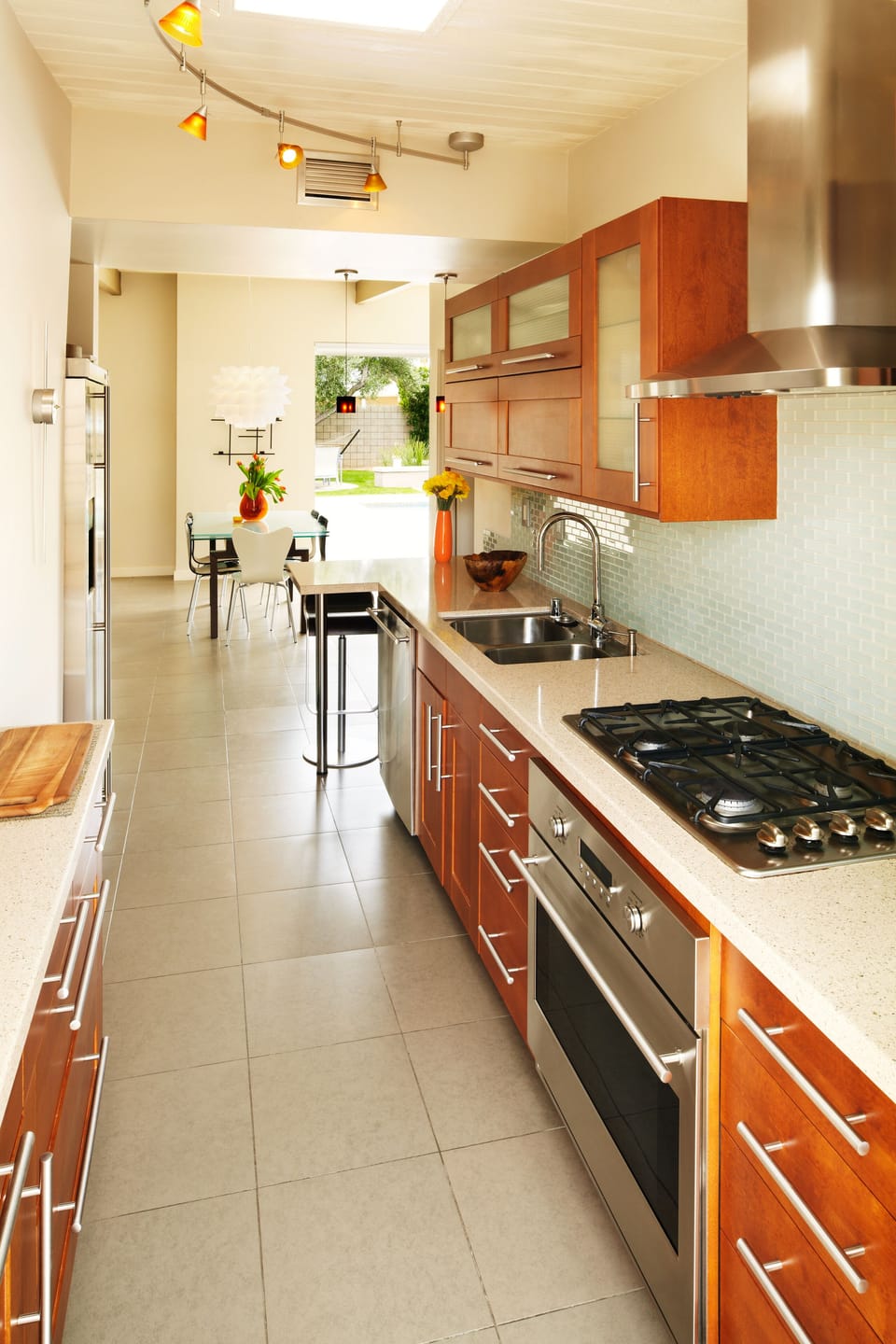 Open to dining room