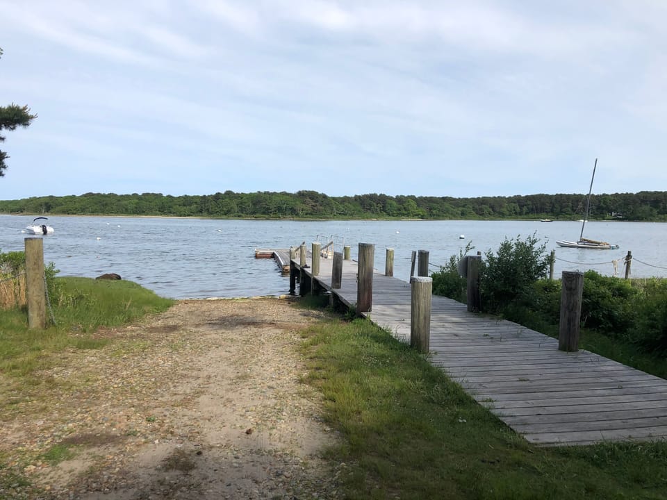 Community saltwater dock
