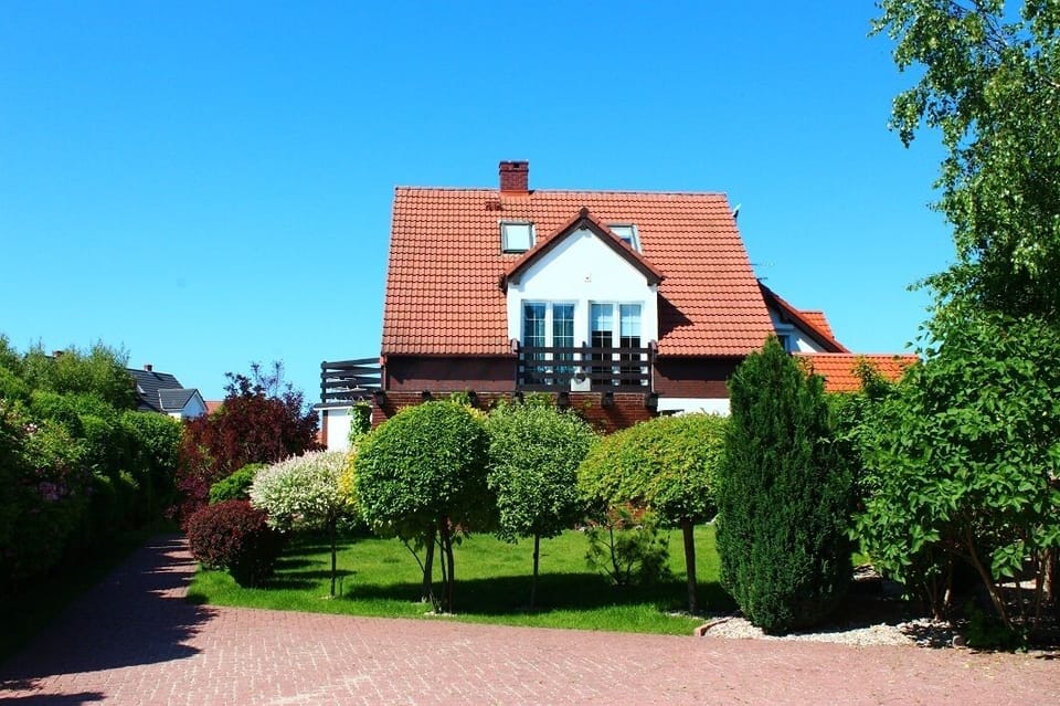 View from parking lot.