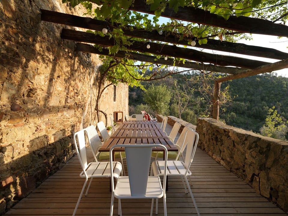 Early morning on theTerrace