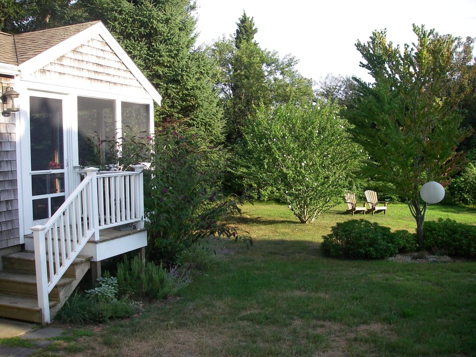 Back Yard, very private