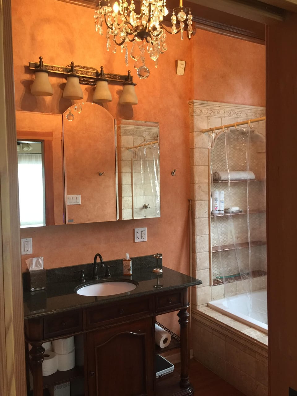 Master bathroom