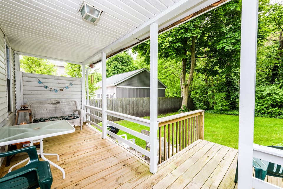 back yard