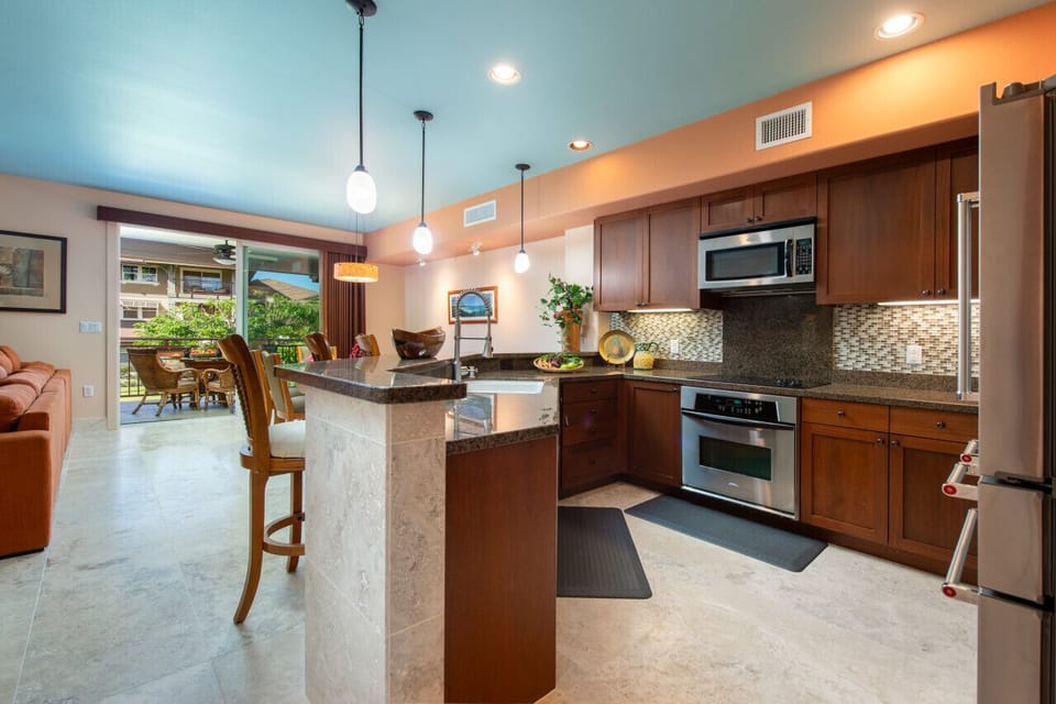 Newly renovated with beachy theme floor and paints.