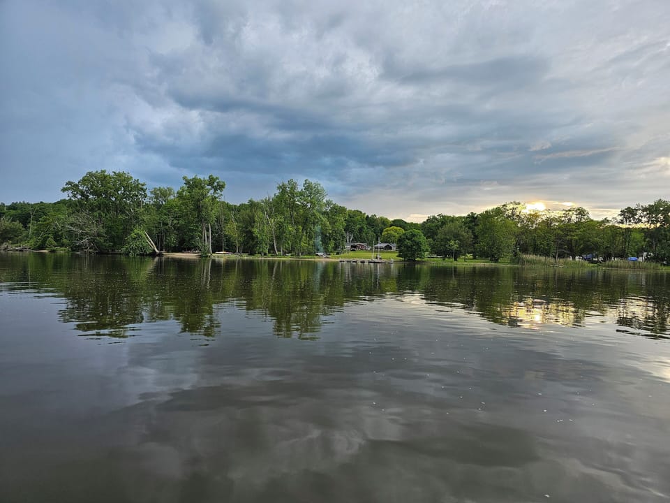 View of property from the Hudson River