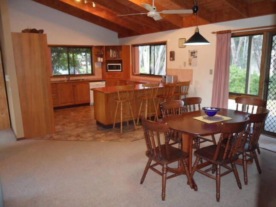 Kitchen and dining room