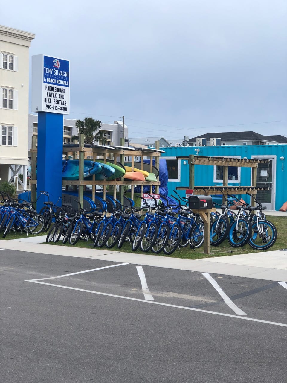 Take surf lessons or rent a bike!