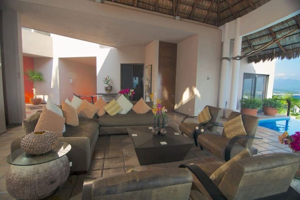 Outdoor living room.